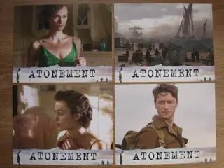 ATONEMENT lobbycard set.