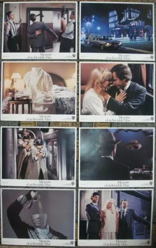 MEMOIRS OF AN INVISIBLE MAN lobbycard set.