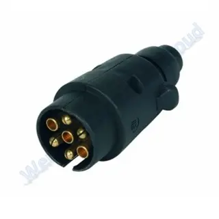 Stekker 7-polig PVC