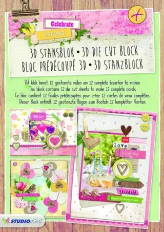 Celebrate Spring - 3D Stansblok - StansBlokSL50