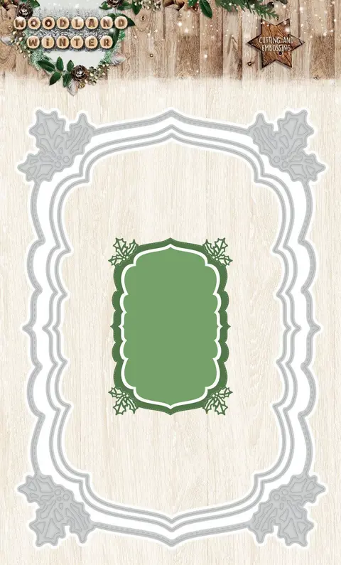 Woodland Winter - Embossing Die-cut Stencil - StencilWW51