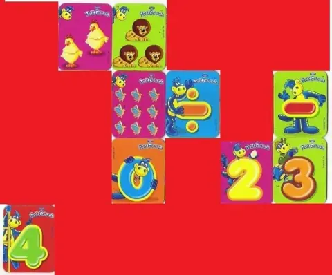 Rekenmagneet Gervais x 9