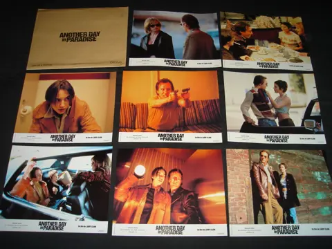 ANOTHER DAY IN PARADISE lobbycard set.