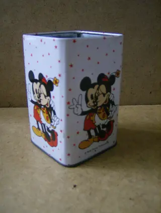 Mickey/mini blikje adv4058