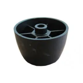 Kunststof meubelpoot zwart 40mm hoog