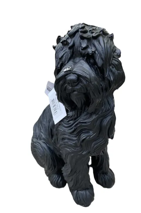 BLACK LABRADOODLE 23CM HOOG NIEUW