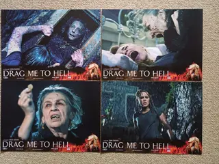 DRAG ME TO HELL NED. lobbycard set.