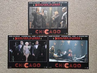 CHICAGO lobbycard set.