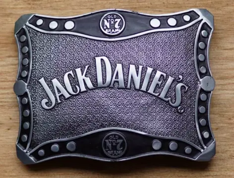 Buckle " Jack Daniels " Old no 7 brand