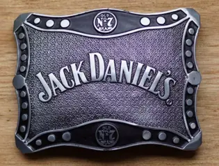Buckle " Jack Daniels " Old no 7 brand