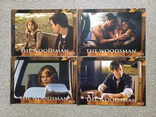 THE    WOODSMAN     lobbycard set.