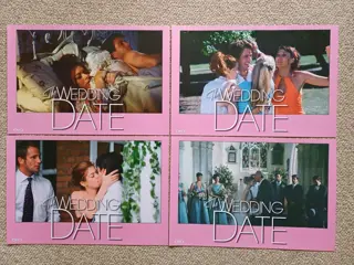 THE    WEDDING    DATE     lobbycard set.