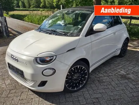 FIAT 500 E-Cabrio-  Lente Actie nu met 2000 Korting! Rijklaar. 42KW-Snelladen