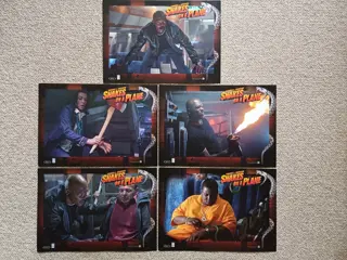 SNAKES    ON   A    PLANE     lobbycard set.