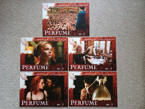 PERFUME : THE   STORY   OF   A   MURDERER     lobbycard set.