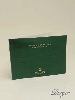 Rolex Sky-Dweller Manual Booklet 2014 French