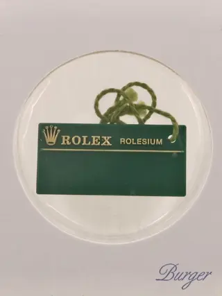 Rolex Rolesium Hang Tag