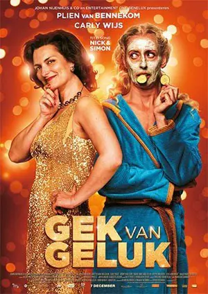 GEK VAN GELUK filmposter.
