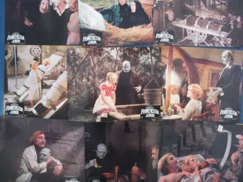 FRANKENSTEIN JUNIOR lobbycard set.