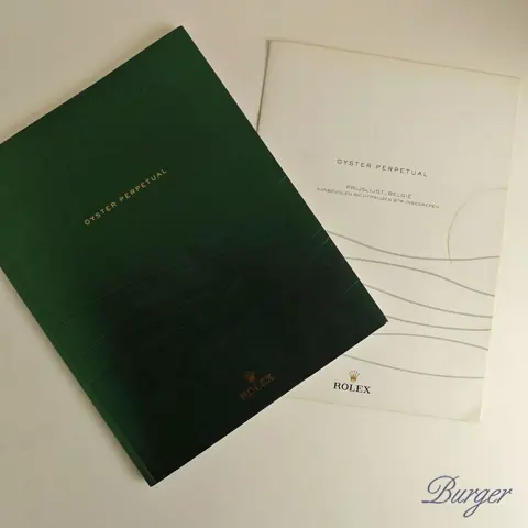 Rolex Belgium Market Catalogus and Pricelist 2011 2012