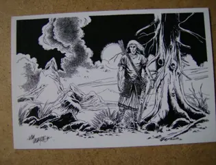 Joran van de wouden - willy degrijs prent adv5400