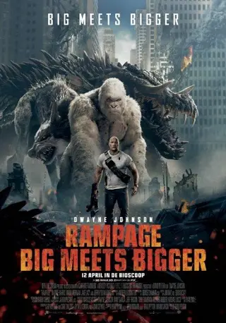 RAMPAGE : BIG MEETS BIGGER filmposter.