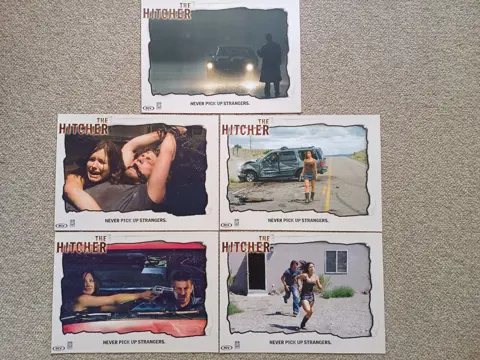 THE    HITCHER     lobbycard set.