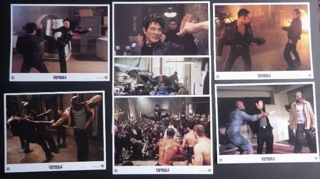 CRADLE 2 THE GRAVE lobbycard set.