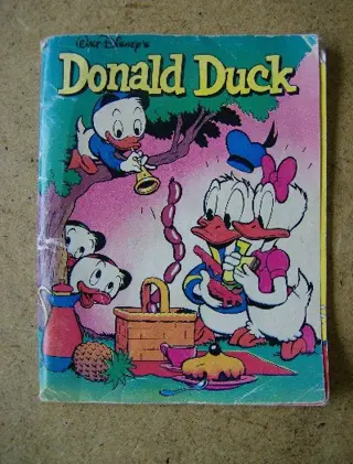 Donald duck mini strip adv4365