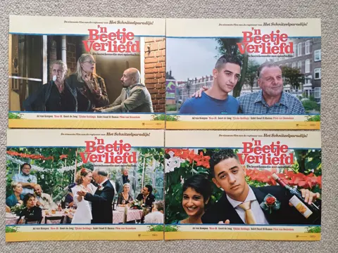 ' N    BEETJE    VERLIEFD     lobbycard set.