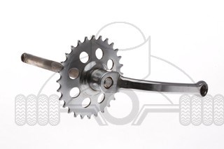 Crank+trapas puch maxi-s rechts 28t 2eh