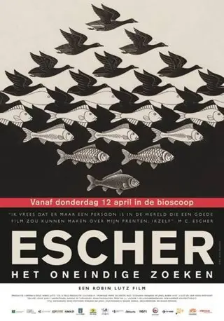 ESCHER : HET ONEINDIGE ZOEKEN filmposter.