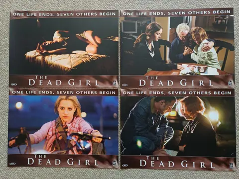 THE    DEAD    GIRL     lobbycard set.