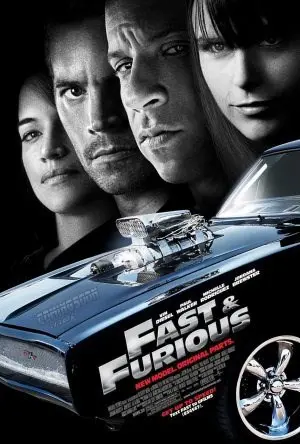 FAST en FURIOUS 4 : NEW MODEL, ORIGINAL PARTS poster.