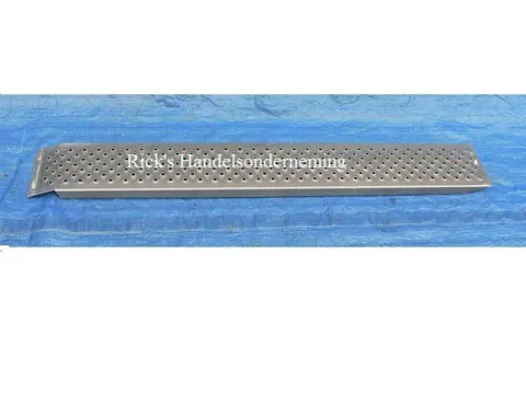 Oprijplaat, rijplank, rijplaat aluminium lengte 500kg 150 cm