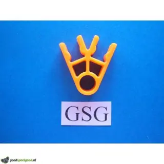 Connector oranje fluoriserend nr. 16022