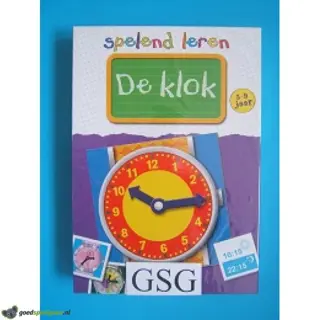 Spelend leren de klok nr. 23005907-01