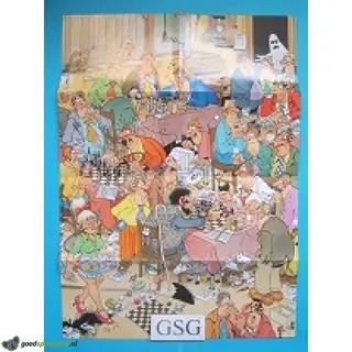 Poster de schaakclub nr. 21077-02