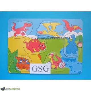 Legplankje dinosaurussen nr. 9222-02