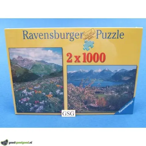 In de bergen 2x 1000 st nr. 16 799 9-01