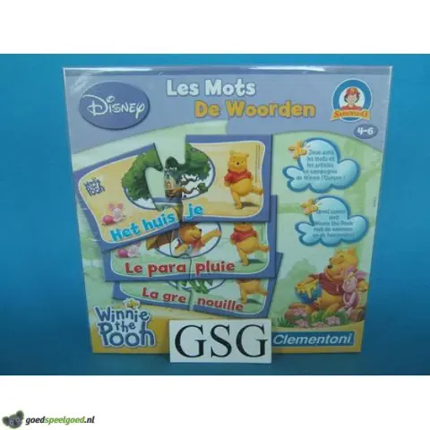 Winnie the Pooh de woorden nr. 66148-00