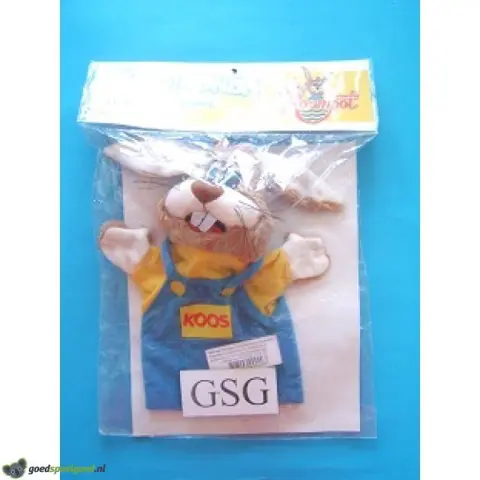 Handpop Koos Konijn nr. 90.0302.1010.00-00