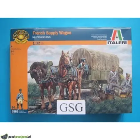 French Supply Wagon 1:32 nr. 6886-01