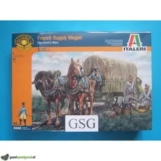French Supply Wagon 1:32 nr. 6886-01