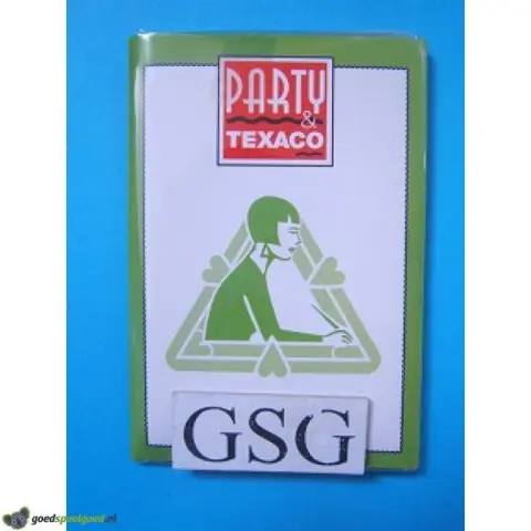 Party &amp; Texaco kaartset 1 nr. 60227-00