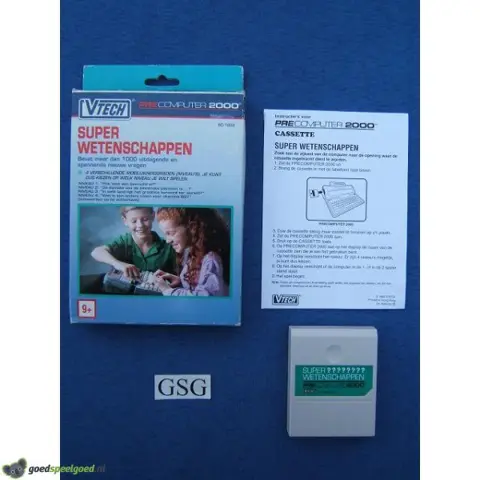 Cassette super wetenschappen voor Pre Computer 2000 nr.