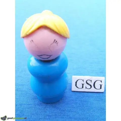 Vrouw blauw nr. 2026-02