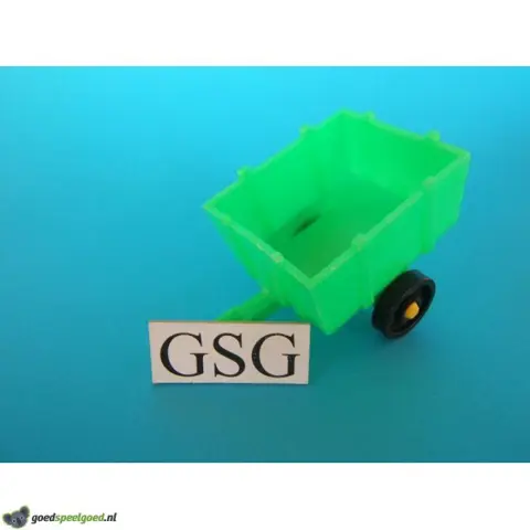 Vintage tractor aanhanger nr. 2155-02