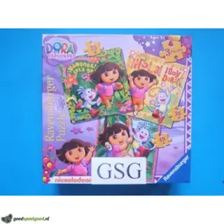 Dora the explorer 25 st + 36 st + 49 st nr. 07 134 0-01