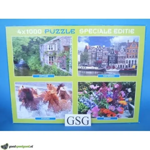 Speciale editie 4x 1000 st nr. 33-41000